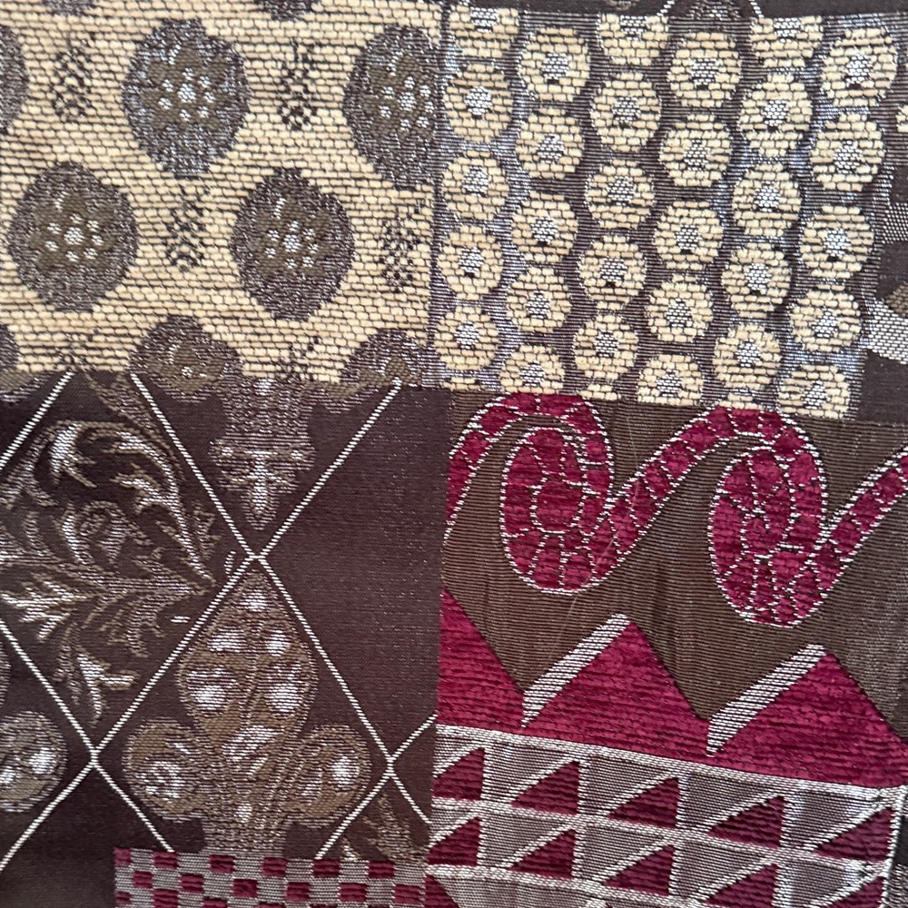 Dressbarn Multicolor Patchwork Tapestry Blazer - image 4